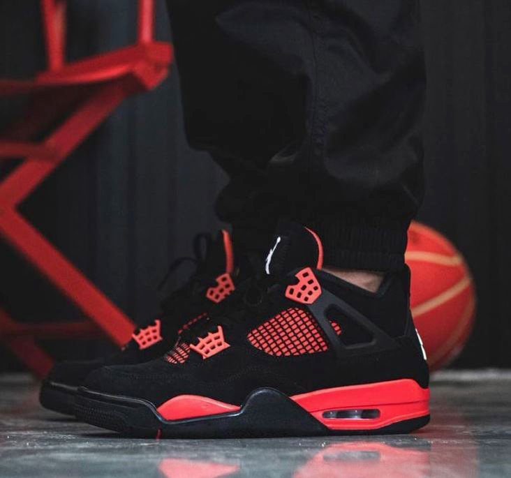 Nike Air Jordan 4 Retro Red 44 Rub.
